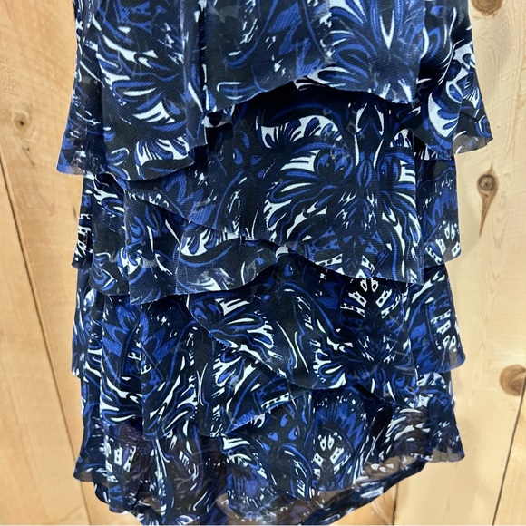 NY&Co. Layered Ruffles Tank Blouse Sz.M - Picture 3 of 3